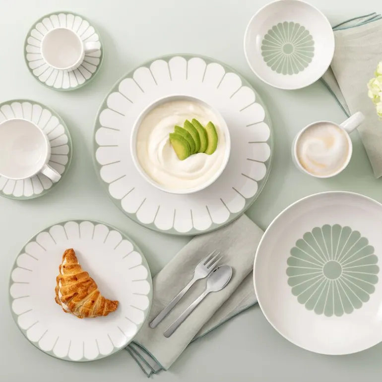 Fleur vert pastaskål 24 cm 62 cl grønn