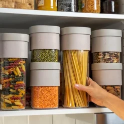 Flip Storage oppbevaringsboks stor beige