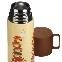 Flo og fjære termos 350 ml gul