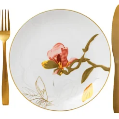 Flora asjett 22 cm magnolia