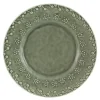 Flora desserttallerken 23 cm grønn