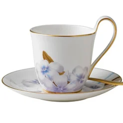 Flora høyhankskopp og skål 27 cl rhododendron