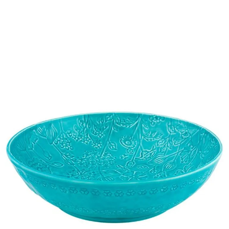 Flora skål 30,5 cm blå