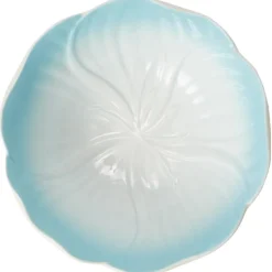 Flora skål 14 cm blå