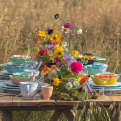 Flora skål 12,5 cm gul