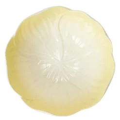 Flora skål 14 cm gul