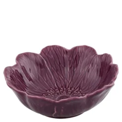 Flora skål 17 cm lilla