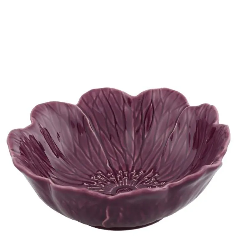 Flora skål 17 cm lilla