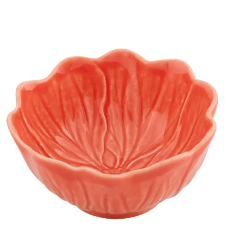 Flora skål 12,5 cm mørk rosa