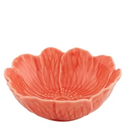 Flora skål 17 cm mørk rosa