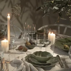 Flora tallerken 25 cm grønn