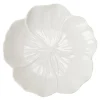 Flora tallerken 25 cm hvit