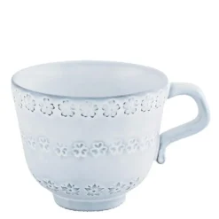 Flora tekopp 32,5 cl hvit