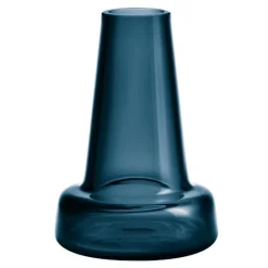 Flora vase lang 12 cm mørkeblå