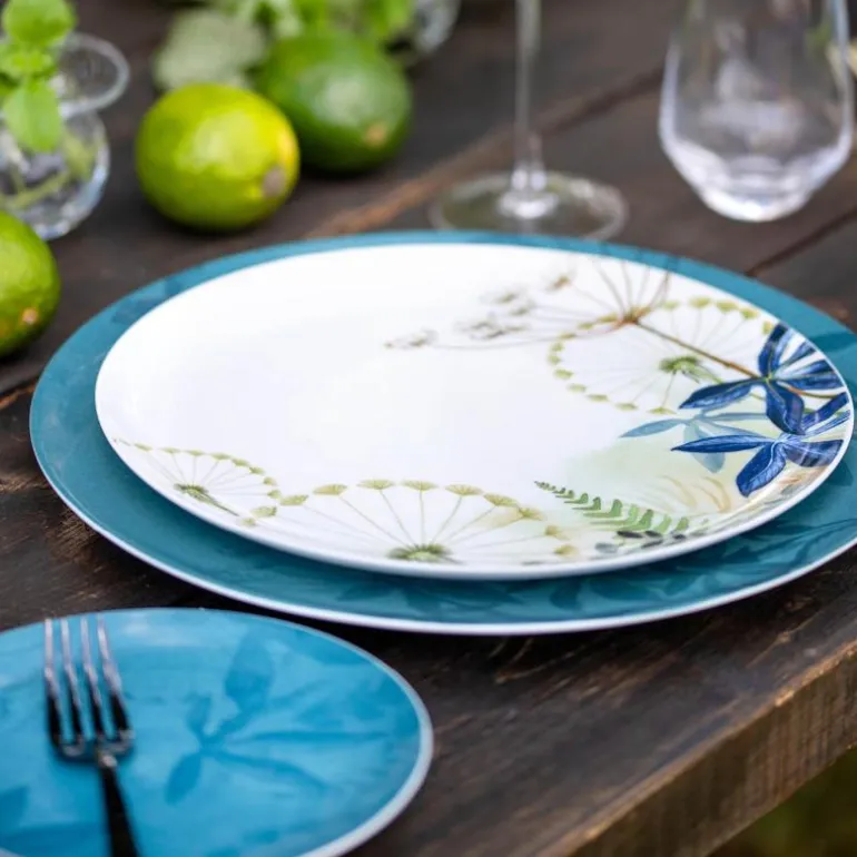 Florytale asjett 17 cm Blue Bird