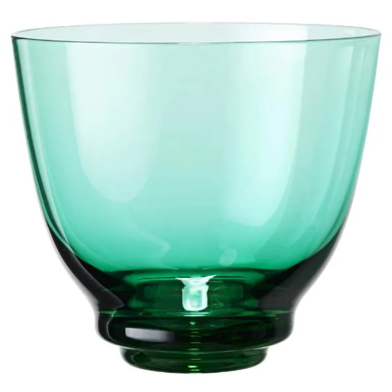 Flow vannglass 35 cl emerald green