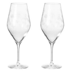 Flower champagneglass 35 cl 2 stk