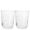Flower vannglass 34 cl 2 stk