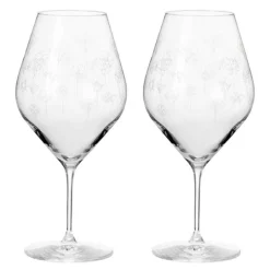 Flower vinglass 55 cl 2 stk