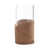 Fold Nupo vase S 7,5x15 cm natur