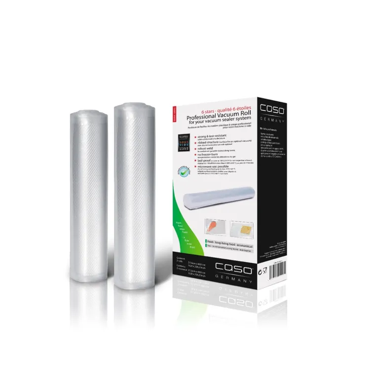 Folieruller 27,5x600 cm 2 stk 150my