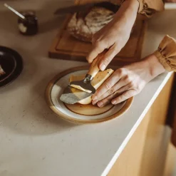 Folken ostehøvel for harde oster 20 cm tre/stål