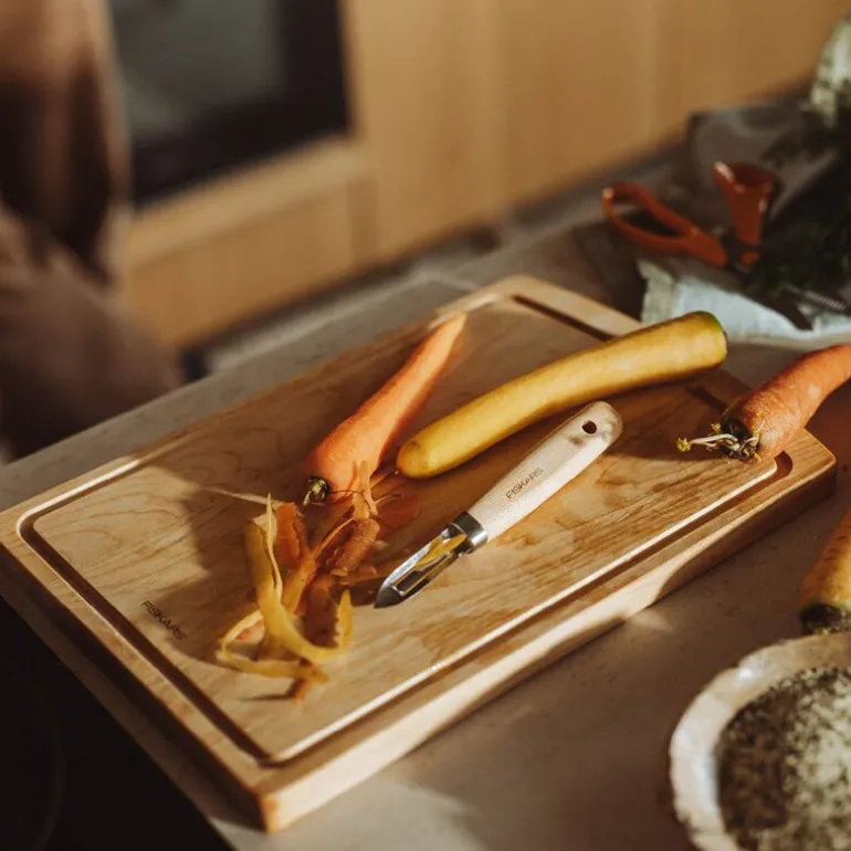 Folken skreller fast blad 17 cm tre/stål