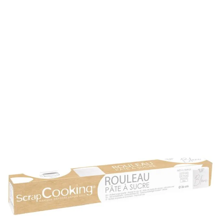 Fondant 430 g lokk hvit