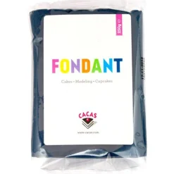 Fondant 250g marineblå
