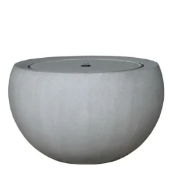 Fontene 65x42 cm lys grå