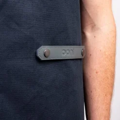 Forkle kanvas 41x13 cm svart/grå