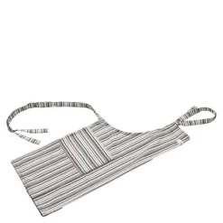 Forkle small stripes hvit