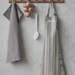 Forkle small stripes hvit