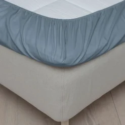 Formsydd laken 150x200 cm jeansblå