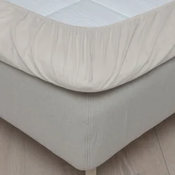 Formsydd laken 180x200 cm lys beige