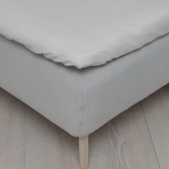 Formsydd laken 90x200 cm lys grå