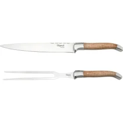 Forskjærersett 2 deler eik