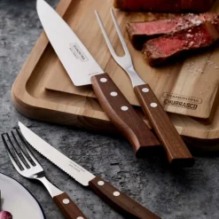 Forskjærgaffel mørkebrun