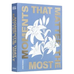 Fotoalbum Moments that matters the most blå