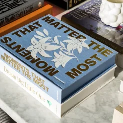 Fotoalbum Moments that matters the most blå