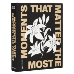 Fotoalbum moments that matters the most svart
