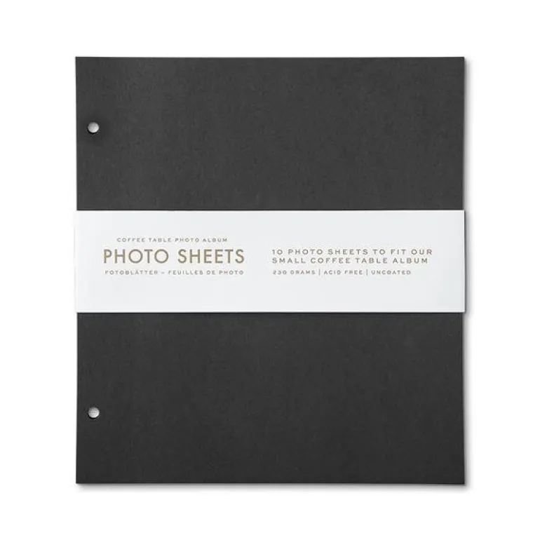 Fotoalbum refill papir liten 10 stk