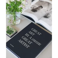 Frame bok great art svart