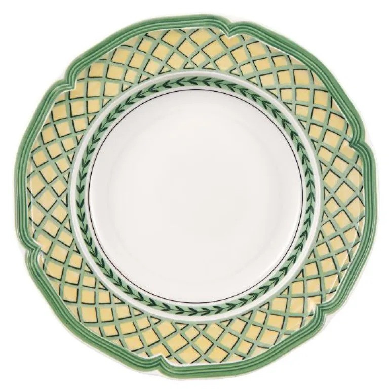 French Garden Orange dyp tallerken 23 cm