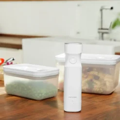 Fresh & Save vakuum box sett 3 stk: S -M- L plast rekt.