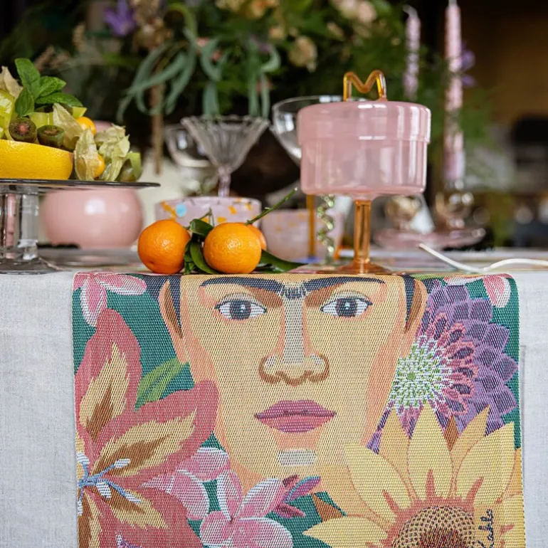 Frida Kahlo Flores håndkle 35x50 cm