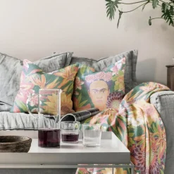 Frida Kahlo Flores putetrekk 40x40 cm