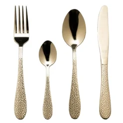 Frost Aura bestikksett 16 deler gull