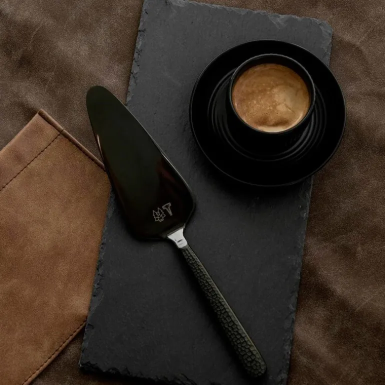 Frost kakespade 24 cm svart