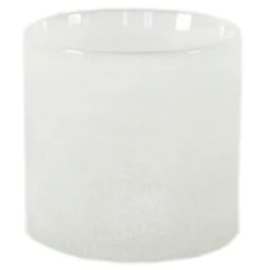 Frost lyslykt 12x12 cm white